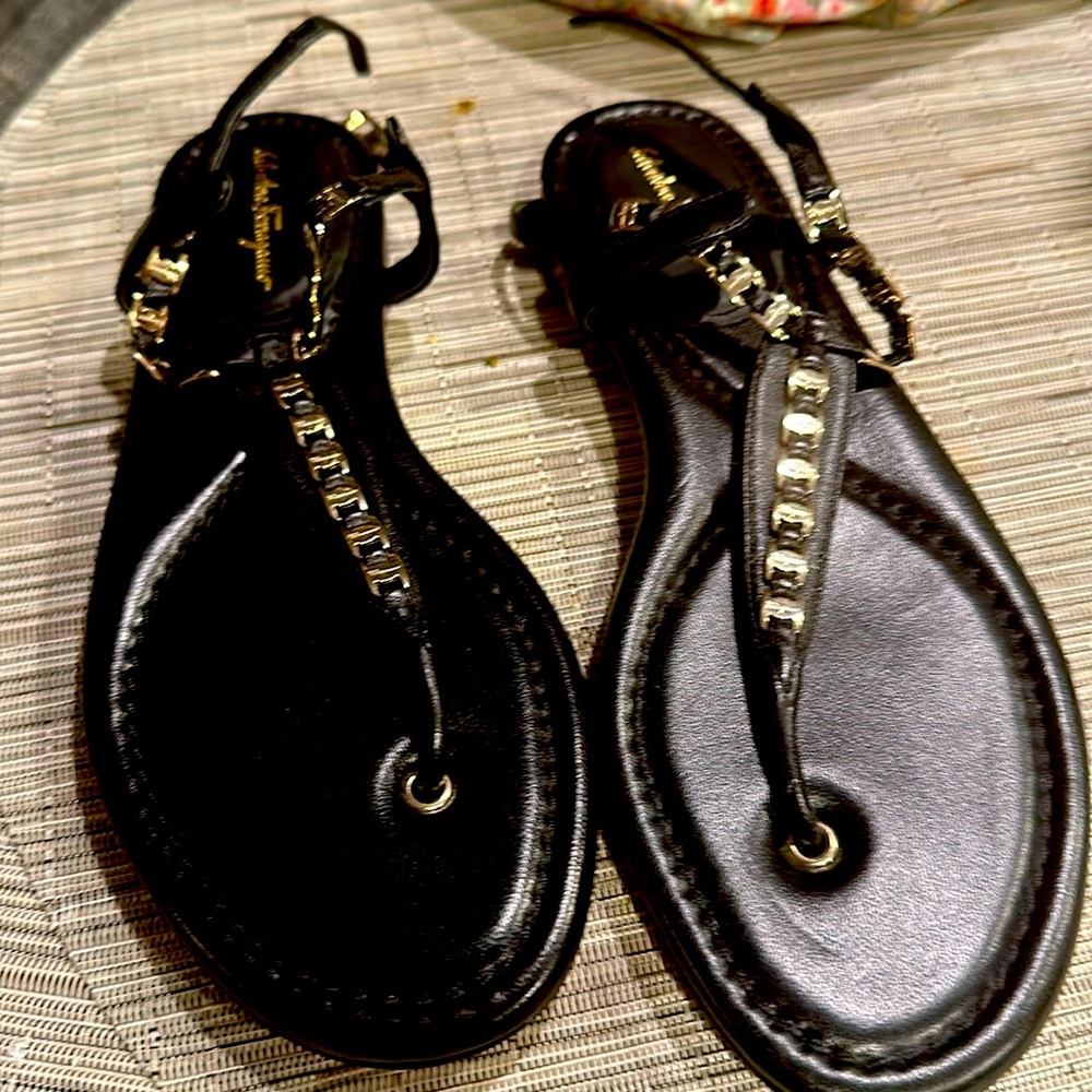 Salvatore Ferragamo Black sandals
